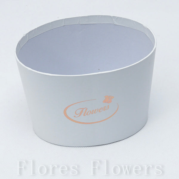 Flower box biely, 14x10x10cm