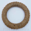 Veniec slamený + sisal, 20cm, svetlohnedý